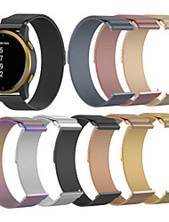 cheap -1 pcs Smart Watch Band for Garmin Venu/Venu 2 Plus / Sq / Sq Music Garmin Venu Stainless Steel Smartwatch Strap Luxury Magnetic Clasp Milanese Loop Replacement Wristband