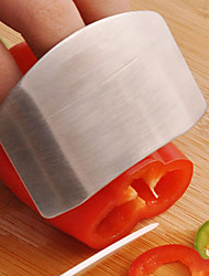 cheap -Finger Guard Protect 2 Pieces Set Finger Chop Safe Slice Stainless Steel Kitchen Hand Protector Knife Slice Cutting Finger Protection Tools