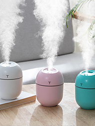 cheap -Ultrasonic Mini Air Humidifier 200ML Aroma Essential Oil Diffuser for Home Car USB Fogger Mist Maker with LED Night Lamp