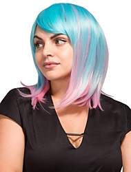 quality blue wig