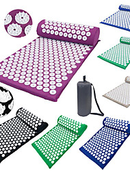 cheap -Acupressure Mat and Pillow Set Yoga Mat Sports ABS Foam Cotton Ergonomic Design Easy to Carry Collapsible Massage Promote the head&#039;s blood circulation Relieve Neck and Shoulder Pain For Men Women