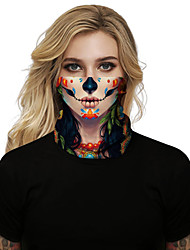 cheap -Women&#039;s Face coverSpandex Fashion Halloween Clown Mask Polyester Fall Winter Spring Summer
