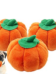 cheap -Halloween Plush Toy Squeaking Toy Interactive Cat Toys Fun Cat Toys Dog 1pc Pet Friendly Food Plush Gift Pet Toy Pet Play