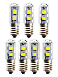 cheap -7pcs 1 W LED Globe Bulbs 50 lm E14 T 7 LED Beads SMD 5050 Decorative Warm White White 180-265 V / CE Certified