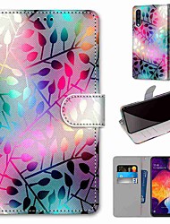 cheap -Phone Case For Samsung Galaxy S22 S21 S20 Plus Ultra A72 A52 A42 A32 Note 20 Wallet Card Holder Full Body Case with Stand Scenery PU Leather TPU