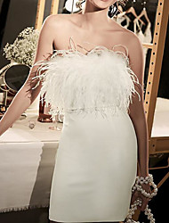 plus size feather dress