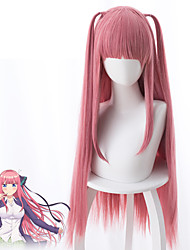 pink anime wig