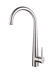 cheap -304 Stainless Steel Kitchen Hot And Cold Faucet Lead-free Drawable Rotatable Sink Faucet