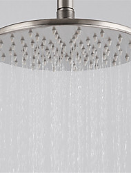 cheap -304 Stainless Steel Wire Drawing Pressurized Top Spray Bathroom Shower
