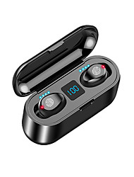 cheap -F9-8 TWS Wireless Earbuds 2000mAh Charging Box Power Bank Automatic Pairing Touch Control Bluetooth5.0 IPX7 Waterproof LED Power Display Stereo True Wireless Headset Mobilephone Holder