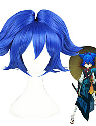 quality blue wig