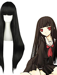 long black wig with bangs cosplay