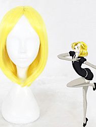 yellow costume wig