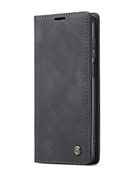 cheap -CaseMe Case For Xiaomi Mi 11 10T Redmi K30S Ultra POCO F2 Pro K20 Note 9 ProMax Redmi Note9S Wallet Card Holder Flip Full Body Solid Colored Cover TPU Credit Card Slot Magnetic Closure Protective Case