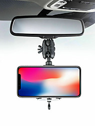 cheap -360° Rearview Mirror Phone Holder Car Mount Stand Holder Front Windshield 360°Rotation Stand Universal Adjustable Smartphone Cradl ABS