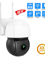 cheap -DIDSeth 3MP Wifi IP Security Cameras PTZ 4X Digital Zoom Auto Tracking ONVIF Security CCTV  Cameras Audio AI Human Detection Outdoor Cam