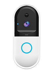 cheap -Anytek B50 Wireless WiFi Intercom Video Doorbell Camera Set Door Bell Camera Wifi Video Night Vision infrared detection r20