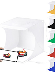 cheap -8.7 inch Portable Lightbox Photo Studio Box Tabletop Shooting Light Box Tent Photography Softbox Kit for Goods Display
