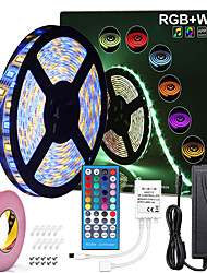 cheap -5M 16.4ft RGBW LED Strip Light Waterproof 300LEDs SMD 5050 Warm White RGB Color Changing Backlight Home Party Decoration