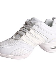 Gtagain Modern Dance Trainers Women Black Split Sole Mesh Shoe Lace up Sneakers Slip Resistant Jazz Ballroom Teaching Practice Sports Outdoor Shoes