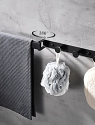 cheap -Towel Bar / Robe Hook / Bathroom Shelf New Design / Creative / Multifunction Contemporary / Modern Stainless Steel / Low-carbon Steel / Metal 1pc - Bathroom 1-Towel Bar / towel ring Wall Mounted