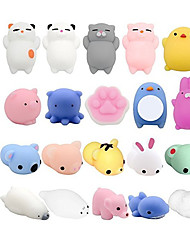 cheap -Squishy Squishies Squishy Toy Squeeze Toy / Sensory Toy 28 pcs Animal Series Mini Stress and Anxiety Relief Glitter Shine Mochi TPR For Teenager&#039;s Adults&#039; Boys and Girls Gift Party Favor