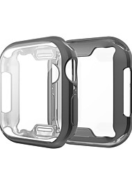 cheap -1 Pack Watch Case with Screen Protector Compatible with Apple iWatch Series SE / 6/5/4/3/2/1 Scratch Resistant Shockproof All Around Protective TPU Watch Cover