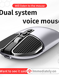 cheap -IFEIYO S9 AI Voice Translate Mouse Support 120 Languages Wireless Voice Input Search and Translate 2.4G Rechargeable 1600 DPI