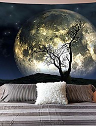 cheap -moon tapestry galaxy tapestry tree tapestry starry sky tapestry mystic psychedelic art tapestry wall hanging for home decor&amp;amp; #40;h59.1×w78.7 inches&amp;amp; #41;