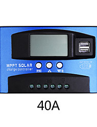 cheap -40A MPPT Solar Charge Controller Dual USB LCD Display Auto Solar Cell Panel Charger Regulator Charge