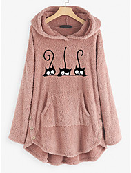 cheap -forthery fuzzy hoodies sweater women baggy cat jumper pullover tops pullover jumper sweatshirts jackets coats pink