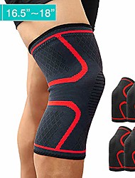 cheap -knee brace, compression sleeve knee sleeves knee pad support for arthritis, acl, running, biking, joint pain relief, workout, sports for men and women 2 pair