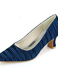 royal blue shoes block heel