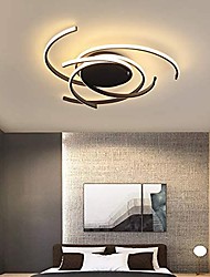 cheap -1-Light 56 cm Ceiling Lights LED Aluminum  Geometric Painted Finishes  Design Flush Mount Lights Modern Artistic Kitchen Bedroom Lights 110-240V ONLY DIMMABLE WITH REMOTE CONTROL