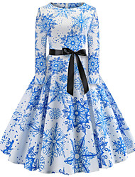 white christmas blue dresses