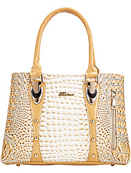 cheap -Women&#039;s Handbags Satchel Top Handle Bag PU Leather Event / Party Date Wine Blue Black Gold