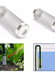 economico -pre-filtro per acquario ingresso filtro di aspirazione coperchio di protezione filtro rete in acciaio inossidabile per gamberetti
