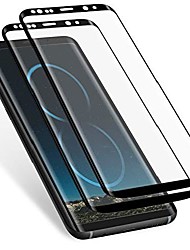 cheap -Galaxy S8 Plus Screen Protector (2 Pack) Anti-scratch Hd Clear, Case Friendly 3d Curved Protective Tempered Glass Cover For Samsung Galaxy S8 Plus (not Galaxy S8) (black)
