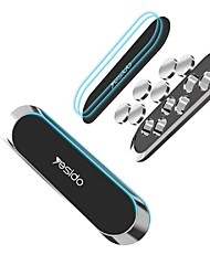cheap -Yesido C55 Mini Strip Shape Magnetic Car Phone Holder Aluminium Alloy Mobile Phone Stand Magnet Mount For IPhone Samsung Car Accessaries