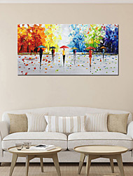 cheap -Oil Painting Hand Painted Abstract Landscape Modern Rolled Canvas Rolled Without Frame