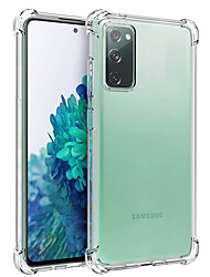cheap -Case For Samsung Galaxy S22 Ultra Plus S21 FE S20 FE 5G Note 20 Ultra Note 10 Plus Shockproof Ultra-thin Transparent Back Cover Transparent Acrylic