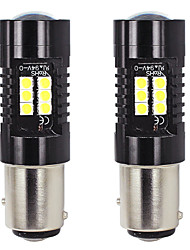 cheap -OTOLAMPARA 2 Units LED Turn Signal Light 1157 21W Spot Lighting Pattern Beam Car LED Bulb BAY15D 1/1 OEM Halogen Bulb Size 50000hrs Lifespan Plug and Play Easy Installatio P21/5W Bulb White Color