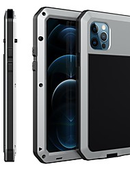 cheap -Lovemei Aluminum Metal Case for iPhone 12 Pro Max Shockproof Extreme Hybrid Full Body Military Rugged Heavy Duty Dual Layer Screw Bumper Cover for Apple iPhone 12 Pro Max 6.7&#039;&#039; 2020