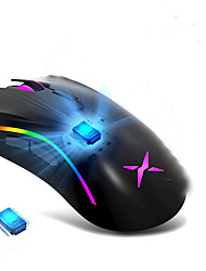 cheap -Gaming Mouse 4500DPI 5 Programmable Buttons RGB Backlight Wired Mice with Fire Key For FPS Gamer