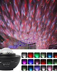 cheap -Galaxy Projector with Bluetooth Music Speaker LED Starry Sky Light Projection Blunderbuss Laser Lamp Night Scape Lighting Water Stripe Lamp Christmas Halloween Children Baby Gift with USB Remote