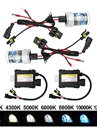 65W H1 Car HID Xenon Conversion Kit Ultra-thin HID Ballasts Quick Start Extremely bright Xenon White 6000K