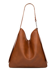cheap -Women&#039;s Handbags Top Handle Bag Hobo Bag PU Leather Zipper Outdoor Black Dark Green Dark Blue Dark Gray