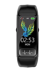 cheap -P12 Smart Watch 0.96 inch Smart Band Fitness Bracelet Bluetooth Pedometer Activity Tracker Sleep Tracker Compatible with Android iOS Women Men IP 67 44mm Watch Case / Heart Rate Monitor / 120-150