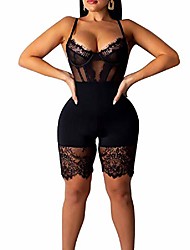 cheap -Corset Women‘s Plus Size Bodysuits Seamless Sexy Breathable Comfortable Classic Tummy Control Push Up Pure Color Seamed Nylon Spandex Halloween Wedding Party Birthday Party Fall Winter