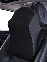 cheap -Car Neck Pillow Adjustable Head Restraint 3D Memory Foam Auto Headrest Travel Pillow Neck Support Holder Seat Covers Car Styling
